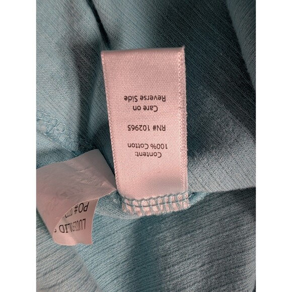 Unwind By League Sweater Turquoise Schweitzer Mountain Relax Fit Cozy XL - Picture 7 of 9